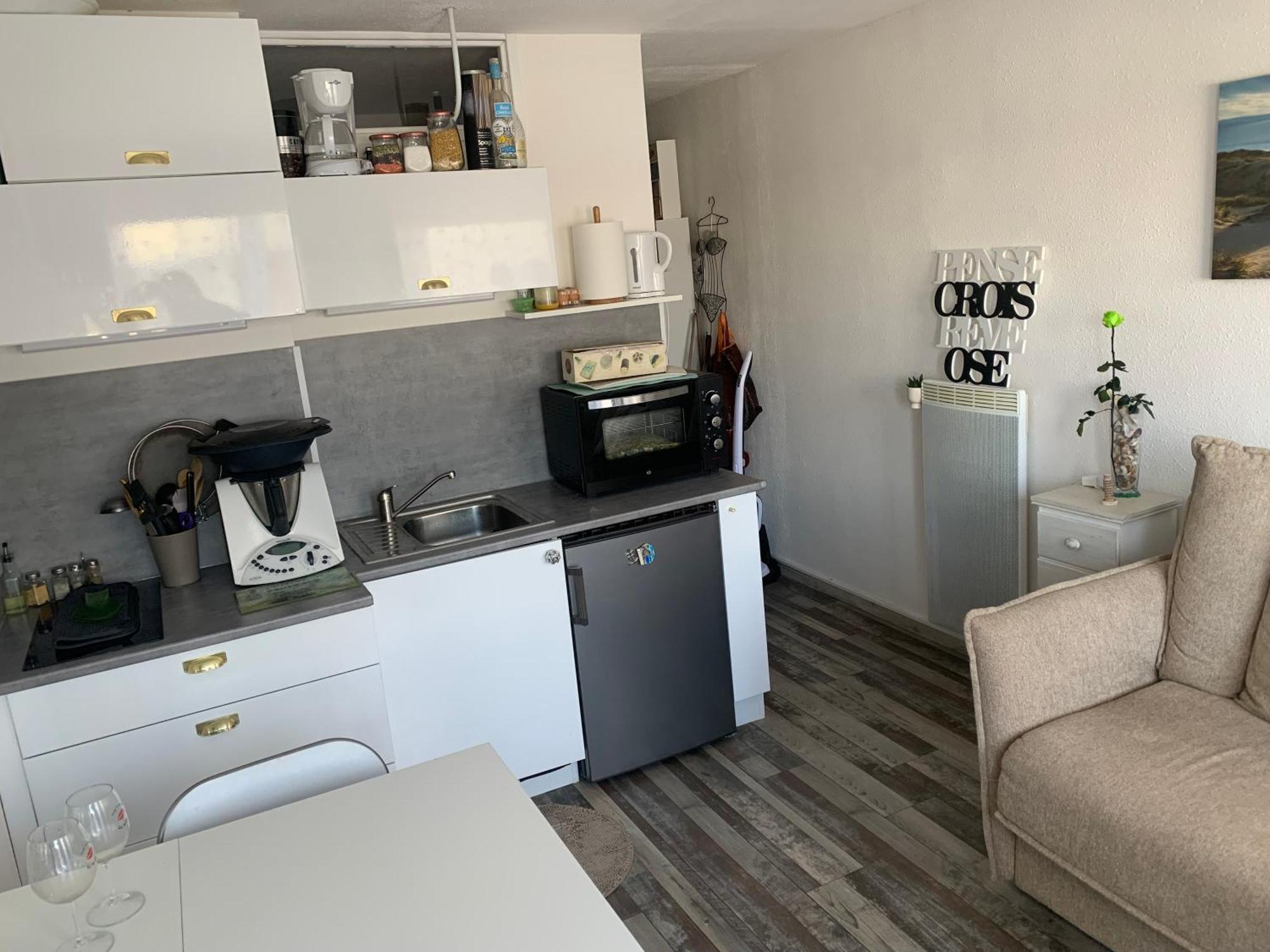 Vittoria Immobilier 11 - Reglement Sur Place - Cheques Vacances Acceptes La Grande-Motte Kamer foto